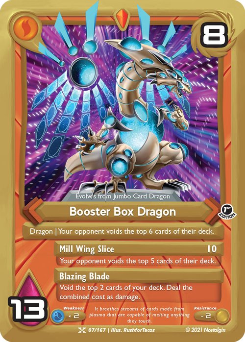 nostalgix booster box TCG: Base Set 1st Edition Display (36 Packs) : Toys & Games Each player must have a 50 card deck and a Hero card to play Nostalgix TCG Base Set 1st