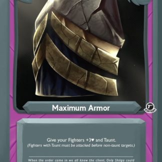 101/167 - Maximum Armor