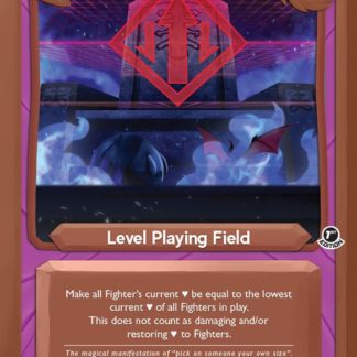 116/167 - Level Playing Field