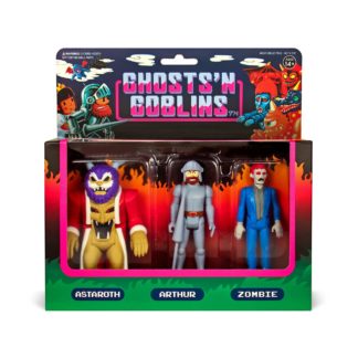 Capcom - Ghosts N' Goblins ReAction/Super 7 Figure Set A