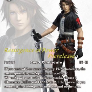 PR-126/18-104H - Squall - Full Art Foil Promo